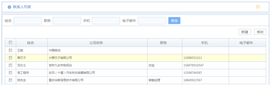 华天动力OA系统试用笔记之客户管理篇
