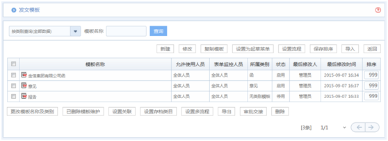 华天动力OA系统试用笔记之公文发文篇