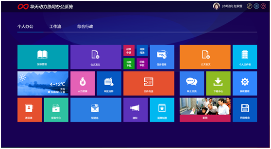 浅析华天动力OA系统易用性