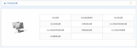 华天动力OA系统试用笔记之行政设置篇