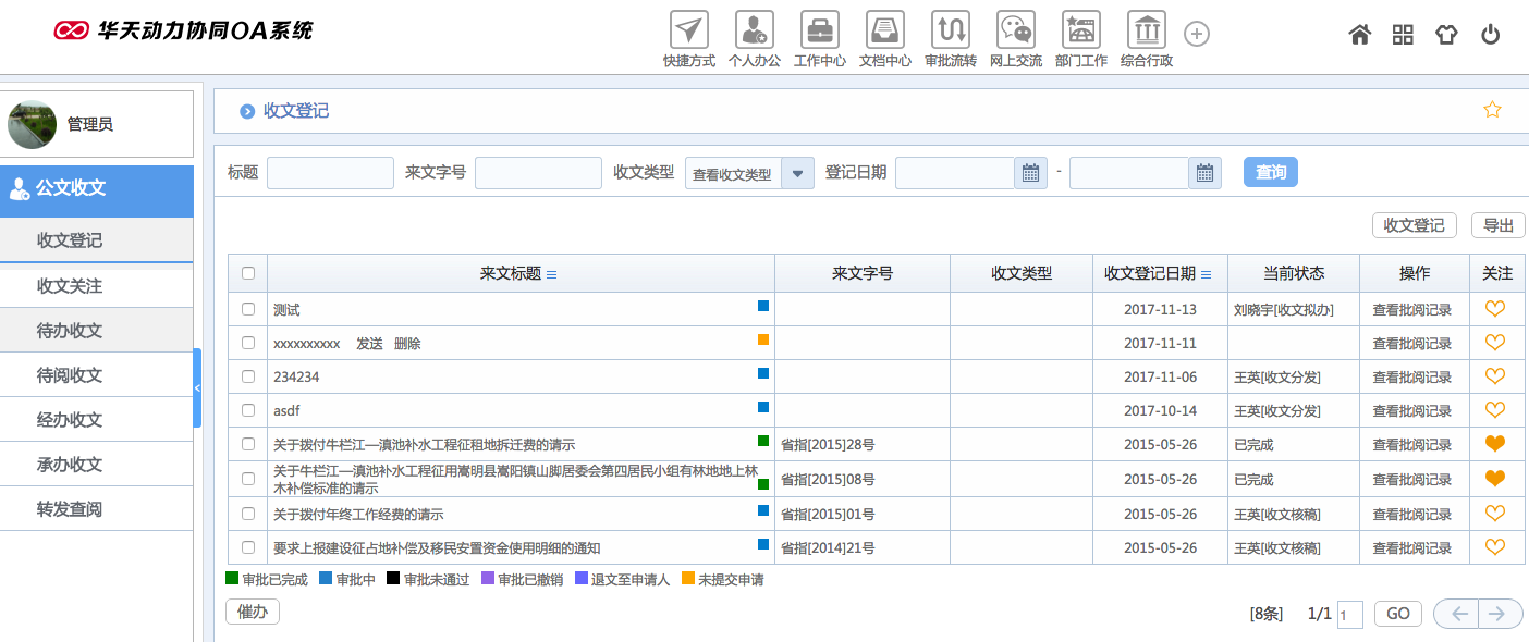 浅析华天动力OA系统的“智慧协同”