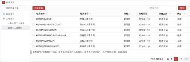 不怕查档翻旧账  政务OA系统档案中心简介