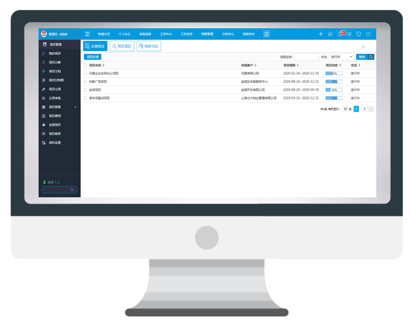 揭秘！为什么华天动力OA系统项目管理用过都说好？