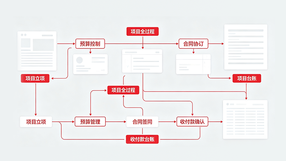 项目型企业项目全过程管理与协同场景